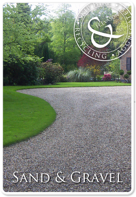 Decorative Gravel from H. Evason & Co. laid on a Shropshire Driveway