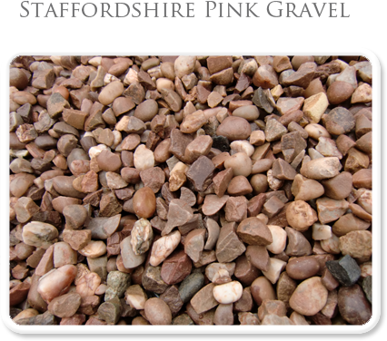 Staffordshire-Pink Decorative Gravel