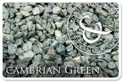 Cambrian Green Decorative Gravel from H. Evason & Co. of Shrewsbury