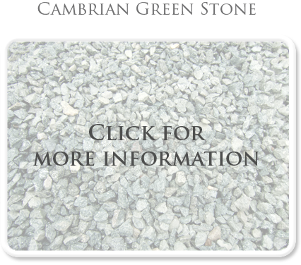 Cambrian Green Stone Decorative Gravel is ideal for pipe bedding and can be delivered throughout Shrewsbury and Shropshire