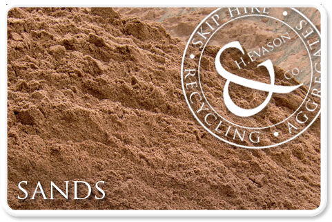 Sand from H. Evason & Co. of Shrewsbury, Shropshire